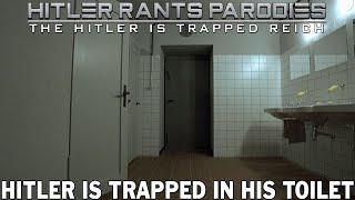 Hitler is trapped in his toilet