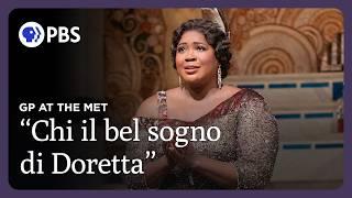 Angel Blue Performs "Chi il bel sogno di Doretta" | La Rondine | Great Performances at the Met