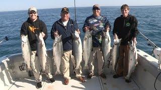 Lake Michigan King & Coho Salmon Fishing