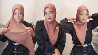 HIJAB SQUARE TUTORIIAL SIMPEL MUDAH CANTIK