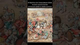 TOP 5: Greatest Ottoman Military Victories #shorts #history #ottoman