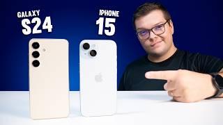 Galaxy S24 vs iPhone 15! Comparativo COMPLETO