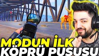 YENİ MODUN İLK KÖPRÜ PUSUSU ! ONE MAN SQUAD - PUBG Mobile