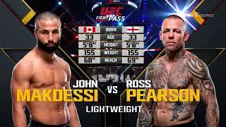 Makdessi vs Pearson