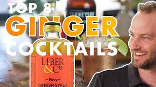 Top 8 Ginger Cocktail Drink Recipes You NEED To Try!