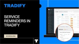 Tradify Service Reminders Overview