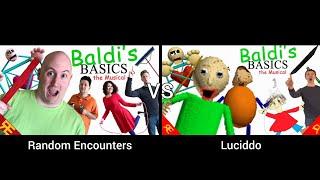 BALDI'S BASICS: THE MUSICAL Part 11 (Random Encounters vs Luciddo)