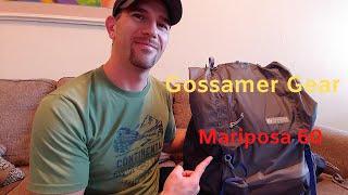 GOSSAMER GEAR MARIPOSA 60 REVIEW