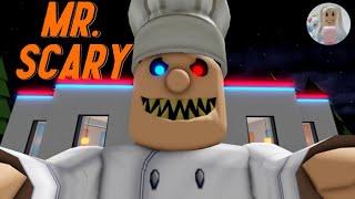 Escape Mr Scary's Diner! (SCARY OBBY) Roblox Speedrun 4:21 Full Gameplay Walkthrough No Death