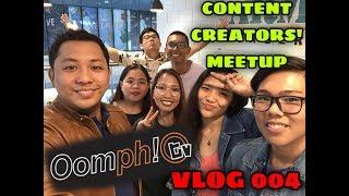 Oomph! TV Creators Meetup at Vertis North | Ian Lee Estrella | VLOG 004