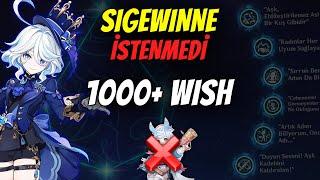 FURINA WISHLERİ Ama Sigewinne yok | Genshin Impact Türkçe