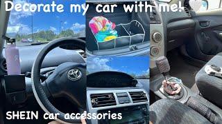 Decorate my car with me 2022 (SHEIN car accessories)