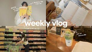 balancing life because adulting is hard ‍️ grocery run, work, book shopping, reading vlog (kinda)