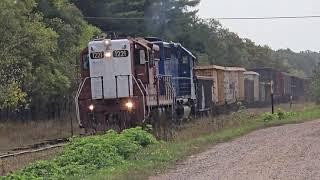 Some Weird Guy Told Me The Railroad "Hates Me", Then He Just Rode Off.. #trains #trainhorn