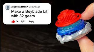 I made your cool beyblade ideas