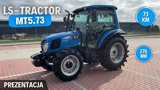 LS-TRACTOR MT5.73 - bardzo ciekawa propozycja do 75 KM | Prezentacja / test ciągnika