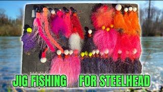 JIG Fishing For STEELHEAD In Depth HOW TO. (Beginner & Advanced Tips)