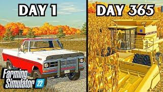 I Spent 1 Year Starting A Company? (Broke - Rich) | | Farming Simulator 22