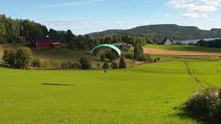 Paragliding in Sweden Docksta.