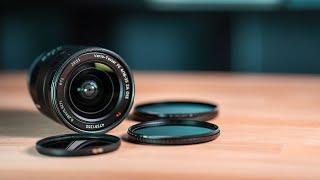 Camera LENS FILTERS Explained | UV, NEUTRAL DENSITY & POLARIZER