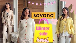 *Huge* Savana haul | Pinterest inspired Cardigans , co-ords , tops under Rs. 1000 | Savana sale