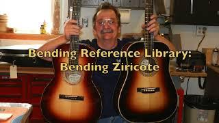 Blues Creek Guitars - Bending Ref Library - Bending Ziricote