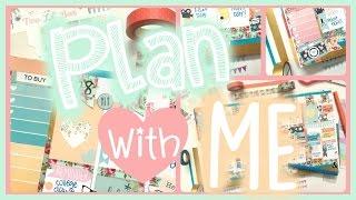 Plan With Me! #13 ️ Sept 28-Oct 4 ️ Fall Floral Theme ft. Two Lil' Bees