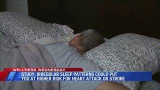 STUDY: Irregular sleep patterns could put you at higher risk of heart attack or stroke