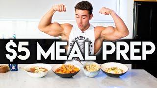 BODYBUILDING MEALS UNDER $5 | Meal Prep on a Budget with Zac Perna