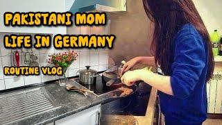 Pakistani Mom’s Busy Day routine in Germany | easy cake recipe