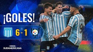 ¡GOLES! | RACING (ARG) X HUACHIPATO | OCTAVOS DE FINAL | CONMEBOL SUDAMERICANA 2024