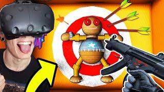 АНТИСТРЕСС ЧЕЛОВЕЧЕК В ВИРТУАЛЬНОЙ РЕАЛЬНОСТИ!!! (KICK THE BUDDY VR)