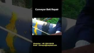 Rapid repair of conveyor belt