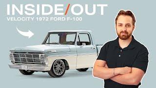 Classic Ford F100 | Velocity Restorations 1972 Brittany Blue Ford F100