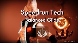 Speedrun tech, Balanced glide skating | Warlock movement tech