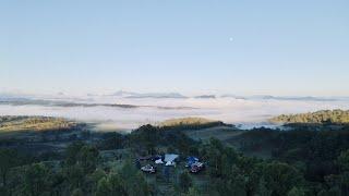 Camping on the Edge beyond the Sea of the Clouds