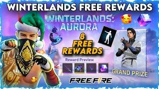 WINTERLANDS AURORA FREE REWARDS | HOW TO CLAIM WINTERLANDS AURORA REWARDS | FREE EMOTE