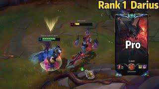 Rank 1 Darius VS  KR Challenger Aatrox!