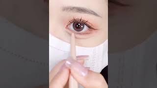 Korean eye makeup tutorial #shorts #youtubeshorts #viral