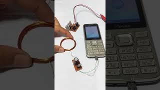 Wireless mobile charger and receiver circuit