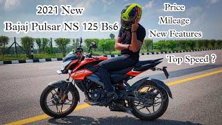 2021 New Bajaj Pulsar NS 125 Detailed Review | On Road Price | Mileage | New Features | Walkaround