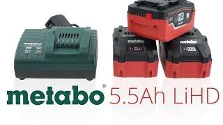 Metabo's 5.5Ah LiHD Batteries - in a Kit from Toolstop