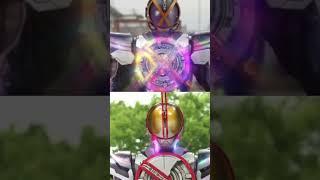 Kaixa axel form vs Faiz axel form仮面ライダーネクストカイザアクセルフォーム vs 仮面ライダーネクストファイズアクセルフォーム