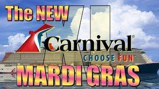 Carnival’s New XL Class Ship Named “Mardi Gras” and Exclusive Ship Details!