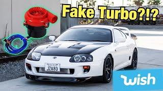 Shopping For RICER Mods For The Supra On Wish!!!