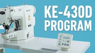 How To Program Brother  KE -430d  Sewing Machine| Ke-430d User Program|মেশিনের কিভাবে প্রোগ্রাম