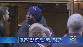 Memorial Service Held For Former NBA Commissioner David Stern