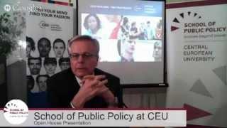 School of Public Policy at CEU Open House 2013