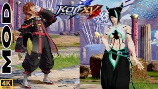 KOFXV mods | Meitenkun (Axl mod)  Luong (as Juri) | CPU vs CPU AI vs AI