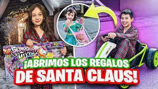 ABRIMOS los REGALOS de NAVIDAD | SANTA les TRAJO CARBON? | Los Molina